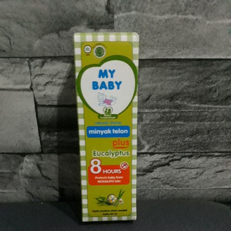 My baby minyak telon plus 60ml