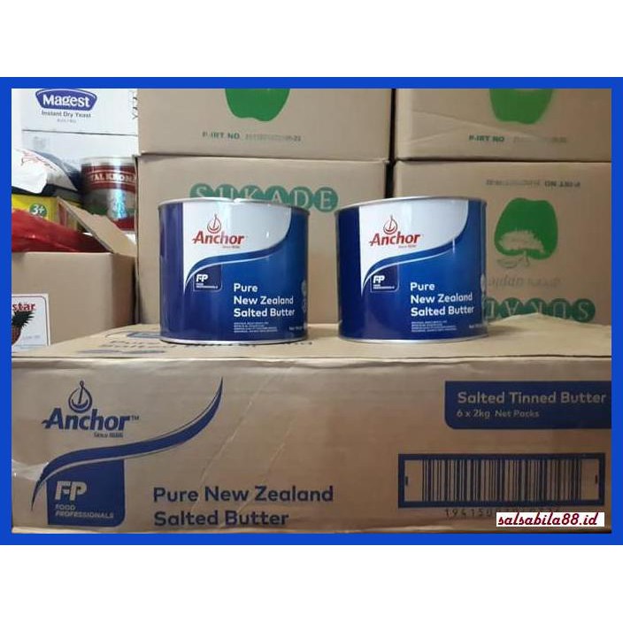 

Rettubagetnem- Anchor Butter / Butter Anchor Salted 2Kg -Asli-Slii.