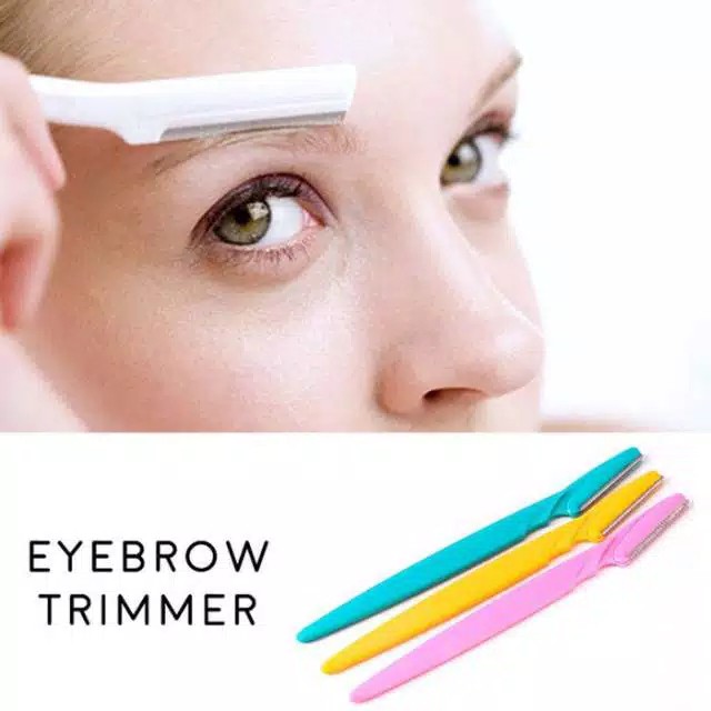 Alat kecantikan 5in1 Hemat - Galenco - Pensil Alis - Cetakan Alis Isi 3 - Mascara - Alat Pencukur Al