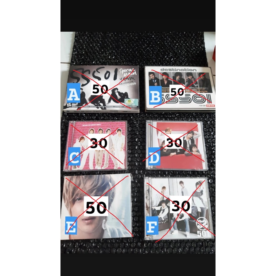 SS501 All Album & 1st Asia Tour