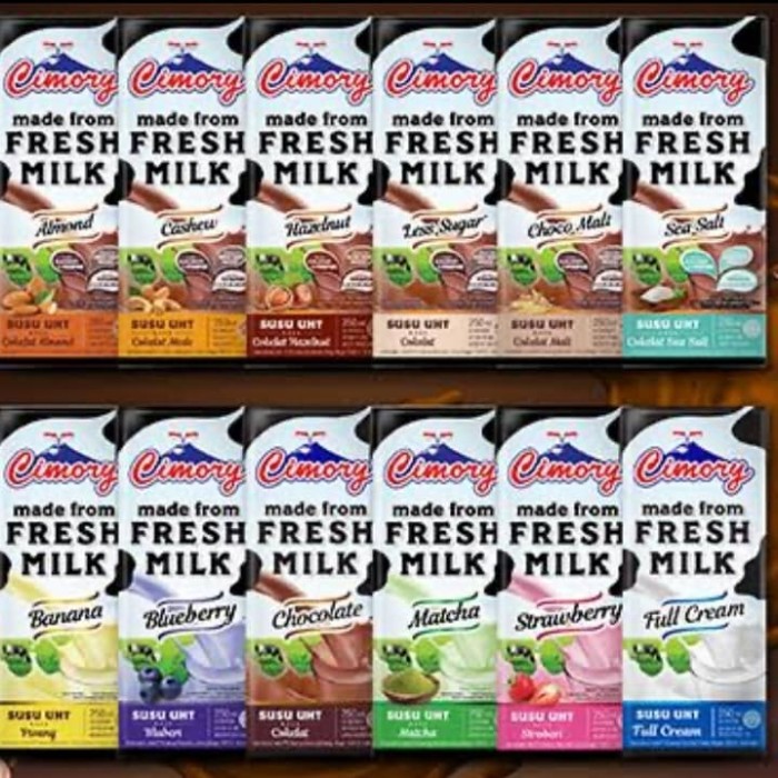 [BONUS TUMBLER]  + Cimory Susu UHT 250 ml 12 rasa