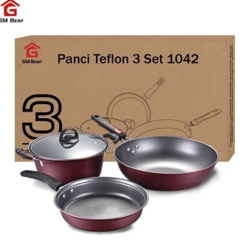 PANCI TEFLON GM BEAR 1 SET