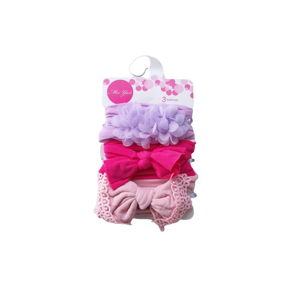 plazababyku Bandana RUFFLE Bandana Anak Bando Bayi Headband Anak Pita Simpul Melar