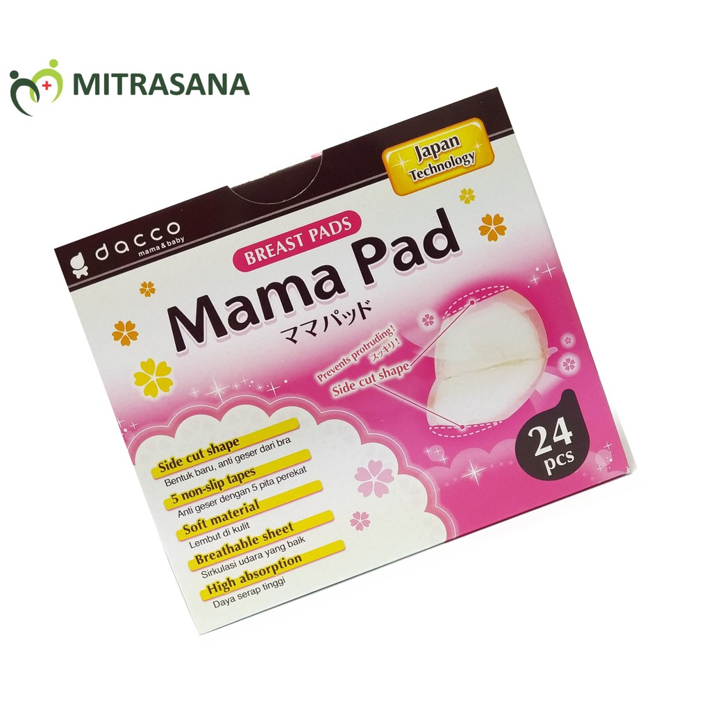 Dacco Mama Pad 3D 24 Pcs - Breastpad