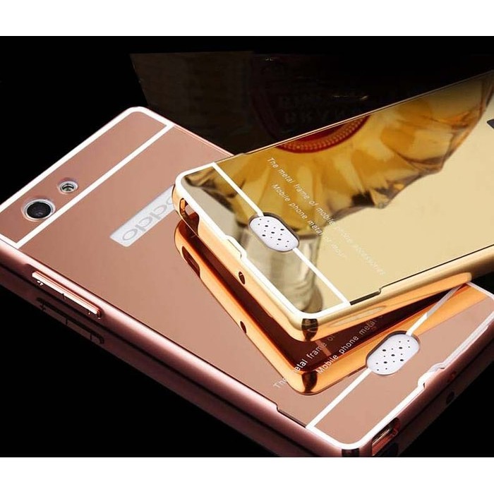 Jual Bumper Mirror Case Oppo Neo 5 /Aluminium/Metal/Frame/Slide/A31 Murah!