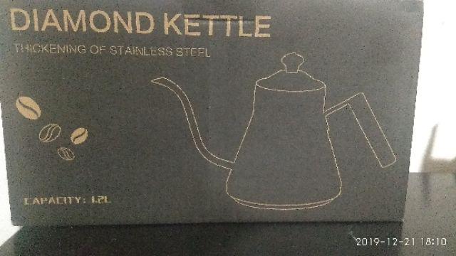 Pour Over Coffee/teko Leher Angsa/teko Kopi & Teh 1,2liter Murah