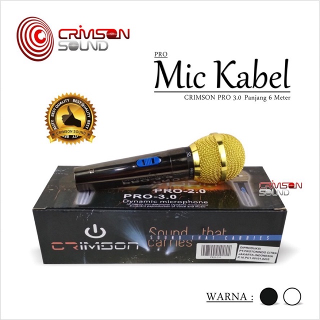 Mic Kabel - CRIMSON