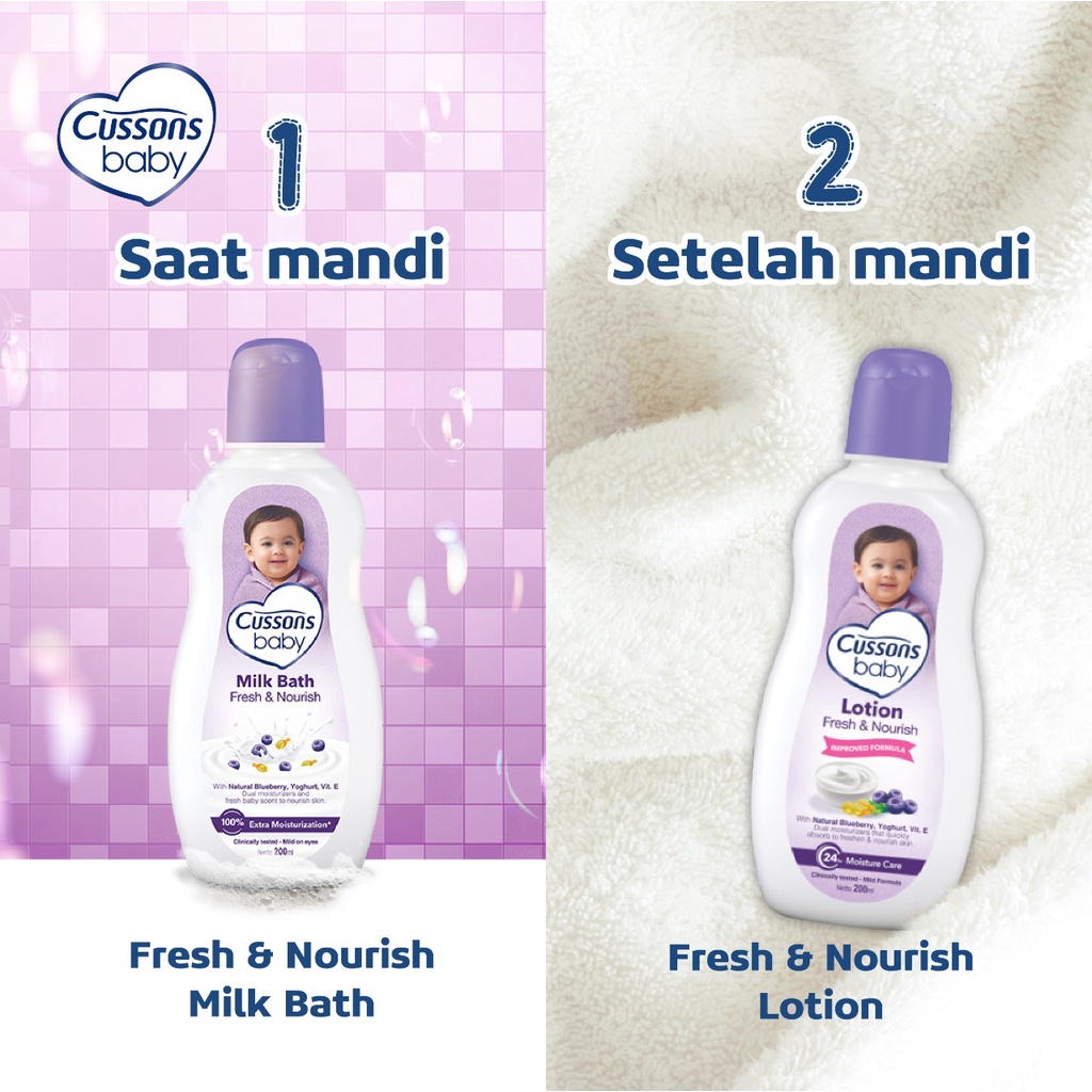 ★ BB ★  Cussons Baby Lotion 100ml  - Losion Bayi