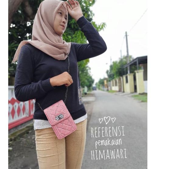 (HARGA SPESIAL) Himawari Slingphone Tas Selempang Tempat HP