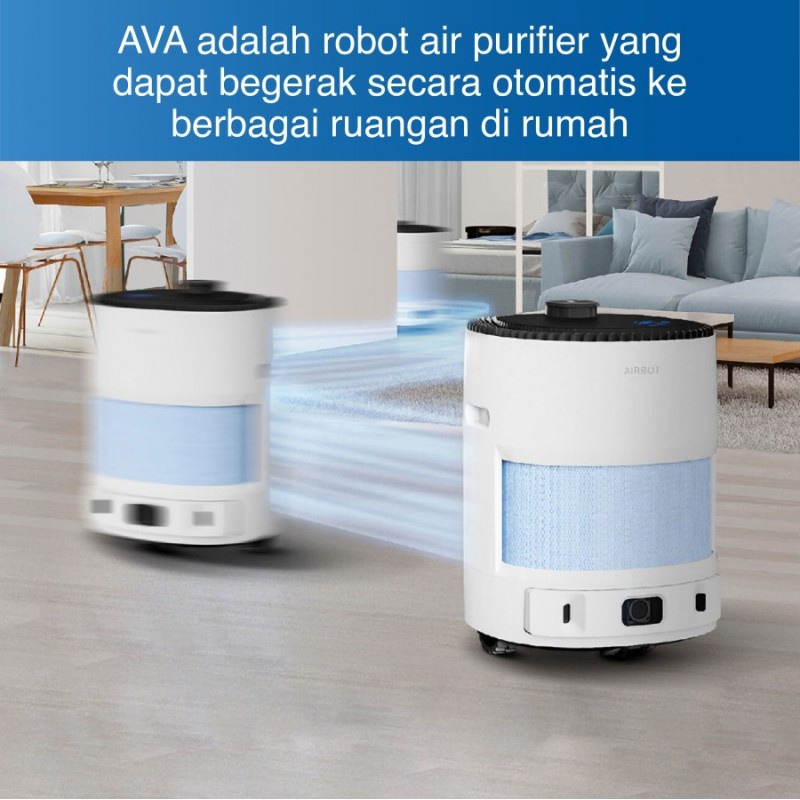 Ecovacs AIRBOT AVA Air Purifier Portable Robot Pemurni Udara Portabel