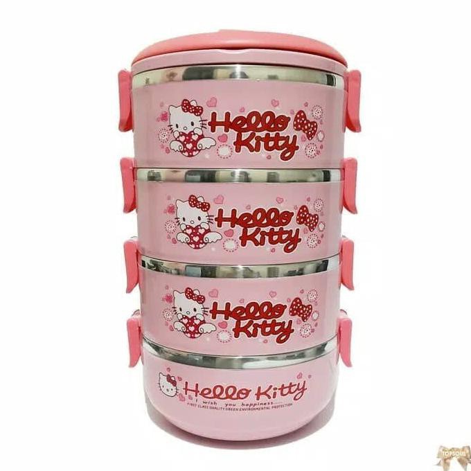 termurah Rantang 4 susun karakter/Rantang 4 susun stainless berkualitas