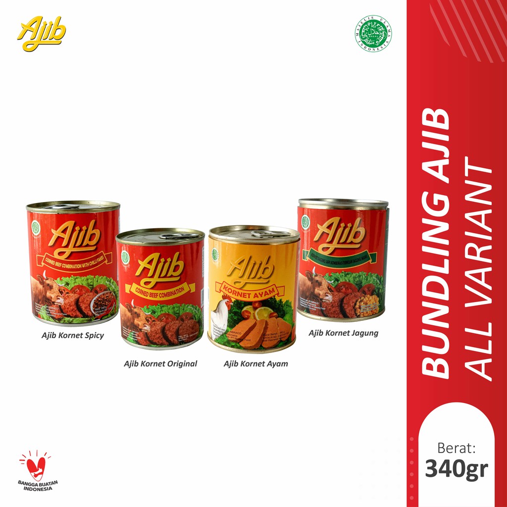 

Ajib Bundling - All Variant 340gr
