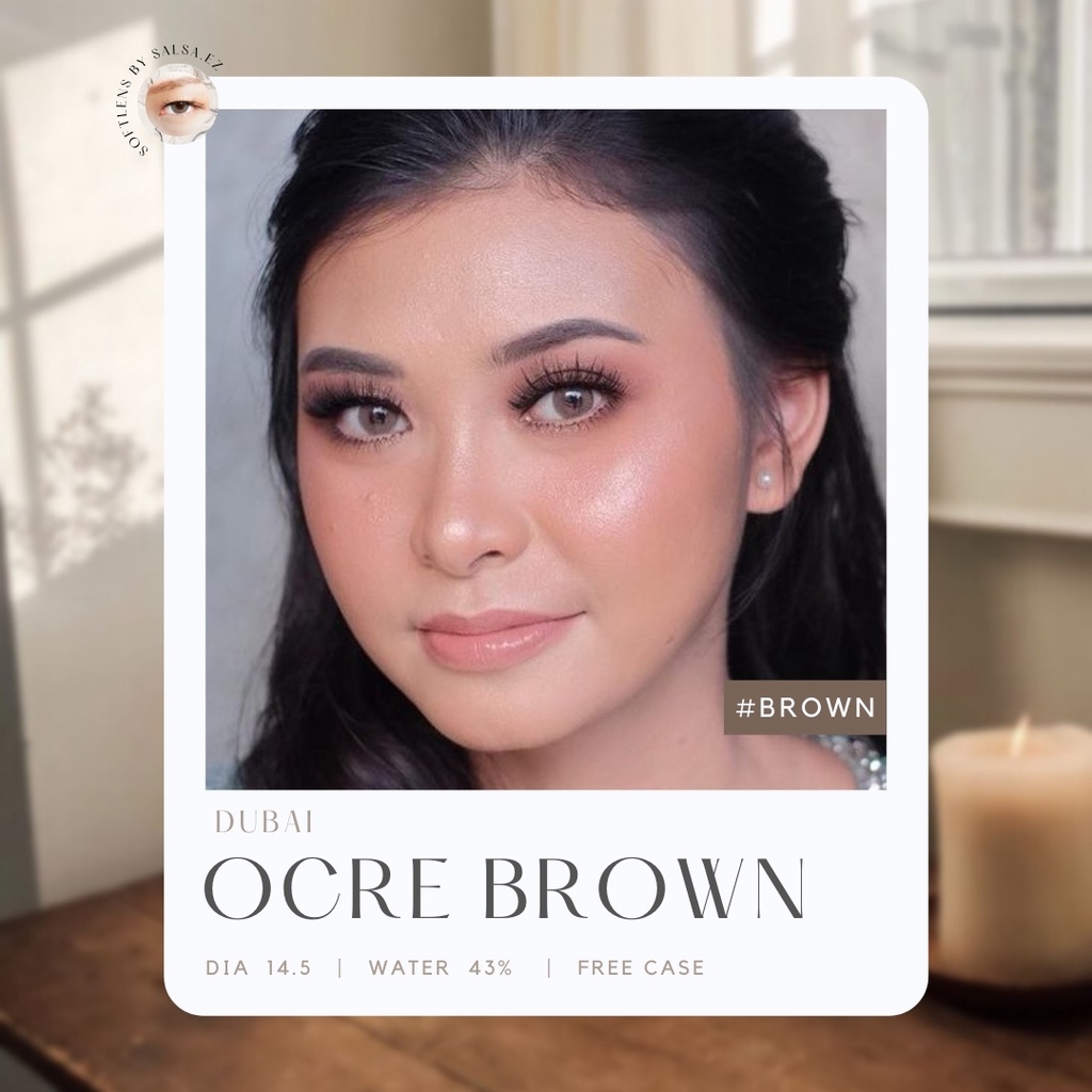 SOFTLENS DUBAI OCRE BROWN