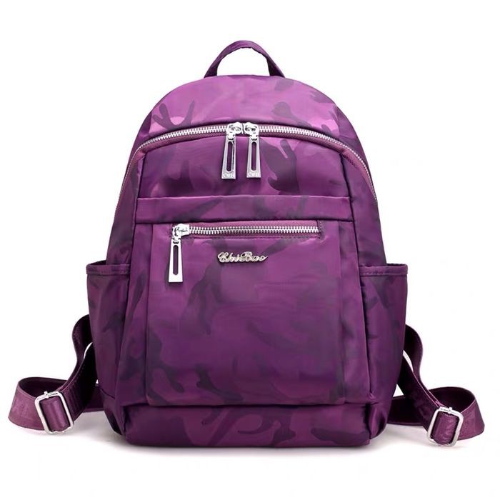 (Diamoree) Tas Ransel Backpak Wanita Import Kulit Brodir Cewek Ca ZP142  Wanita Import Ransel Chibao