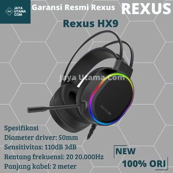 Rexus Headset Gaming Thundervox HX9 Original