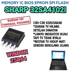IC FLAS MEMORY SHARP LC-32SA4102I LC-32SA41021 LC-32SA4102 EPROM SHARP LC 32SA4102I 32SA41021 32SA41
