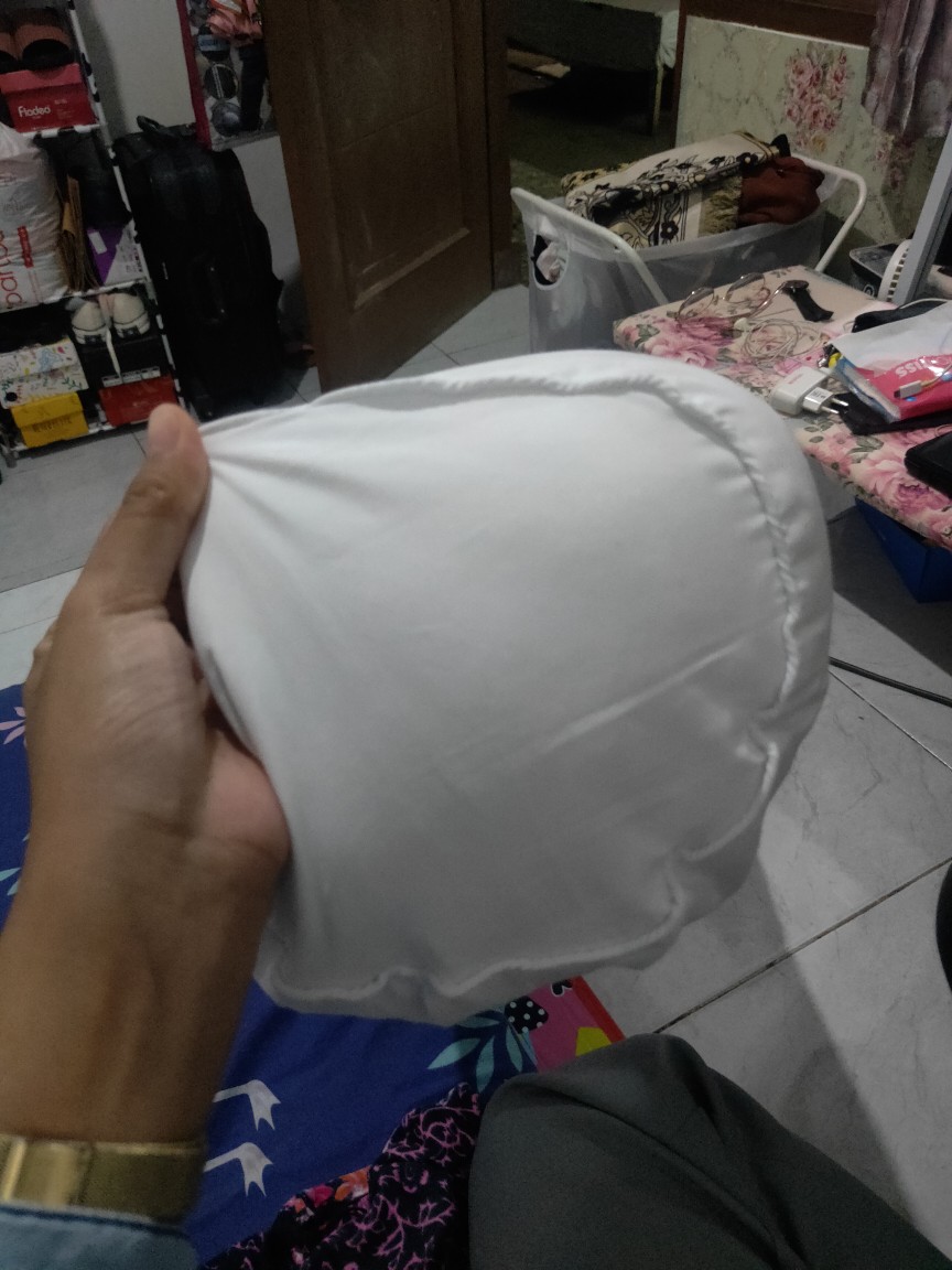 1 Set Bantal Dan Guling Zara Aisyah Empuk Lembut Kualitas Hotel