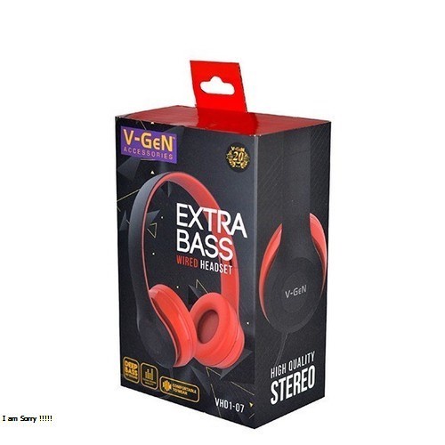 VGEN Earphone/Headset Bluetooth VHD1-07