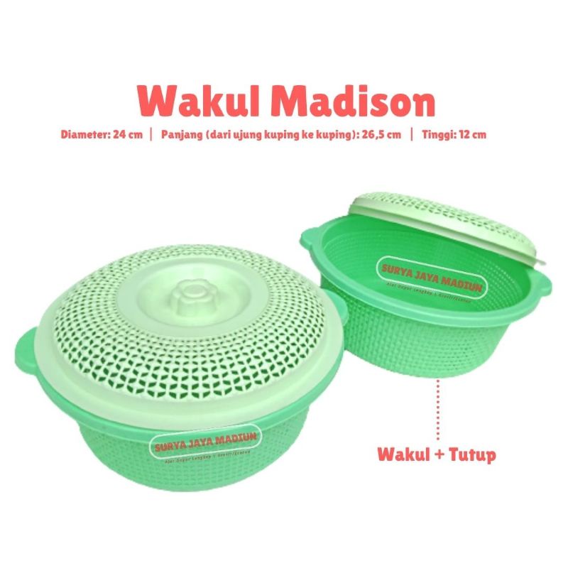 Wakul Madison | Wakul Tutup Plastik Nasi Hajatan
