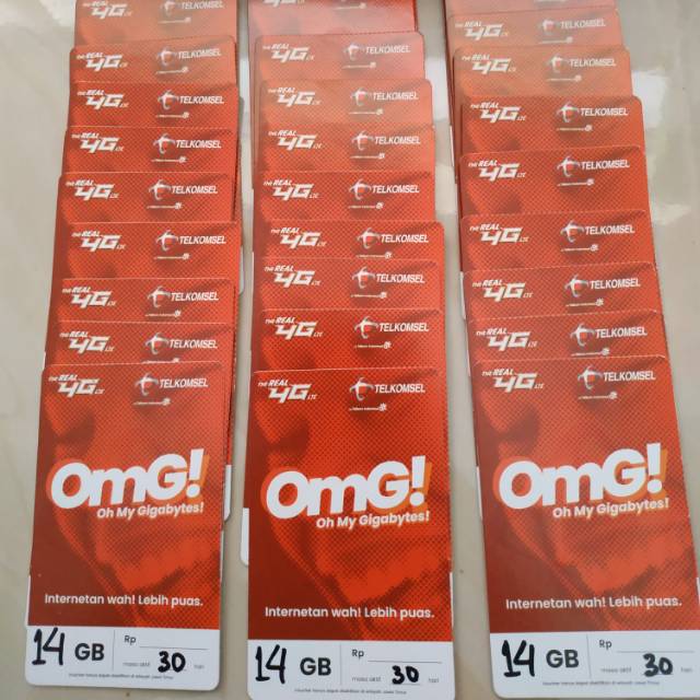 Voucher Data TELKOMSEL 14GB 30Hari JATIM  [Kode Bisa Dikirim via Chat]