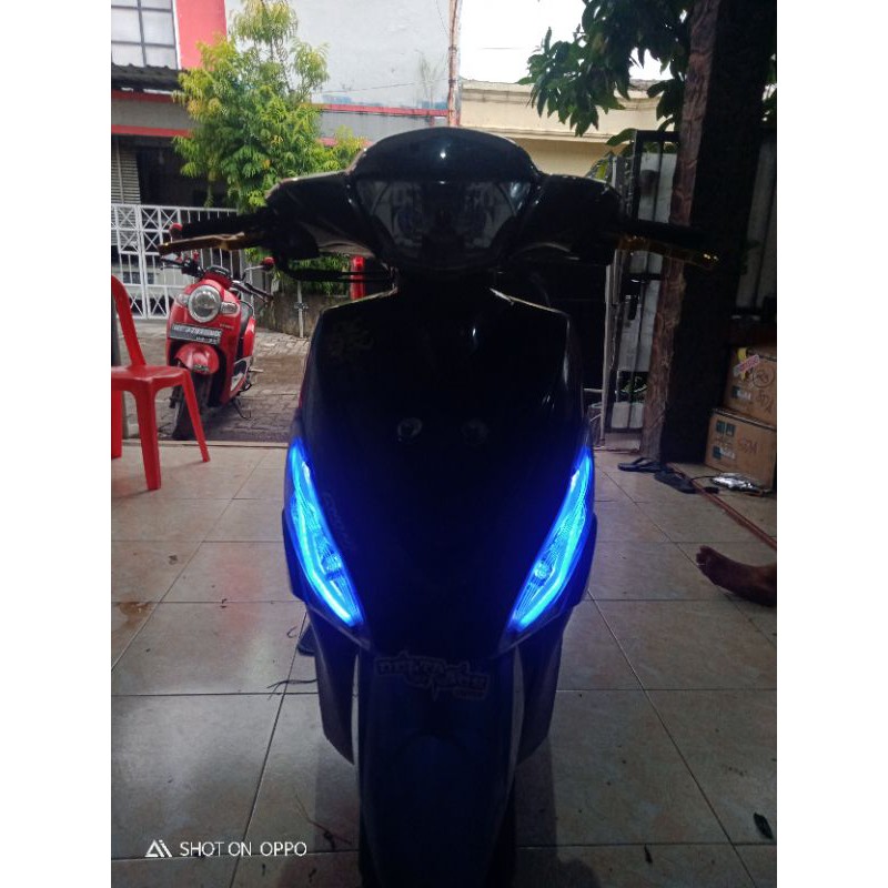 Lampu Alis Sen Running Yamaha Mio J  l Custom Lampu Sen Mio J