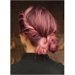 COLORE FRESCO - PLUM color cream cat pewarna rambut rose gold