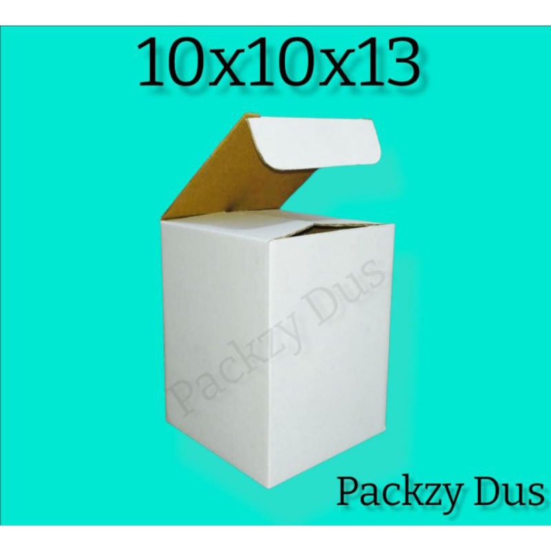 

Kardus Box Packing Diecut / Pizza uk 10x10x13 PUTIH