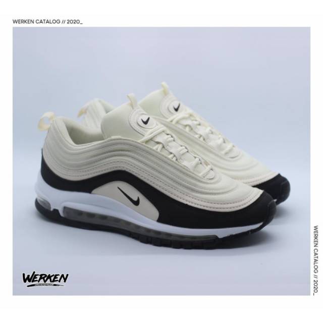 nike air max 97 cream and black