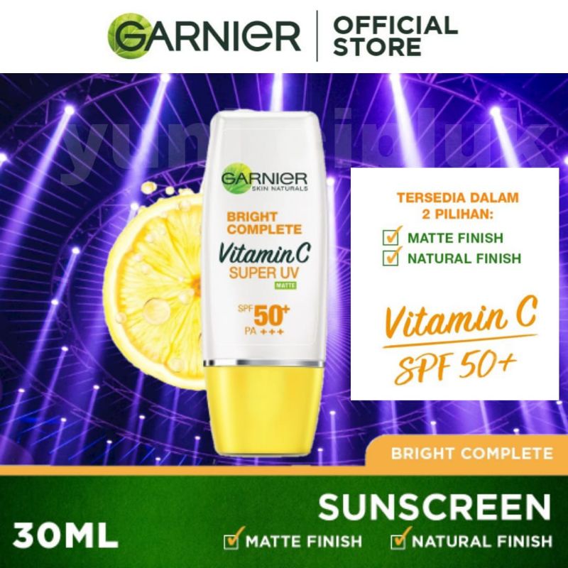 GARNIER SUPER UV SPOT PROOF SPF 50+ PA+++ 30ml - SKINCARE WAJAH SUNSCREEN