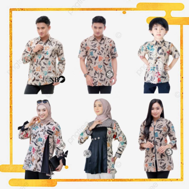 Batik Couple Atasan Kantor Murah Berkualitas