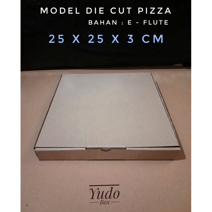 

Kardus/karton Box Uk. 25 x 25 x 3 cm.....model kardus Pizza