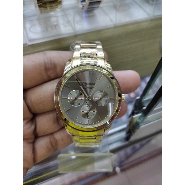 Jam Tangan Analog Wanita Alexandre Christie Ac 2965 BF All Stainless Steel