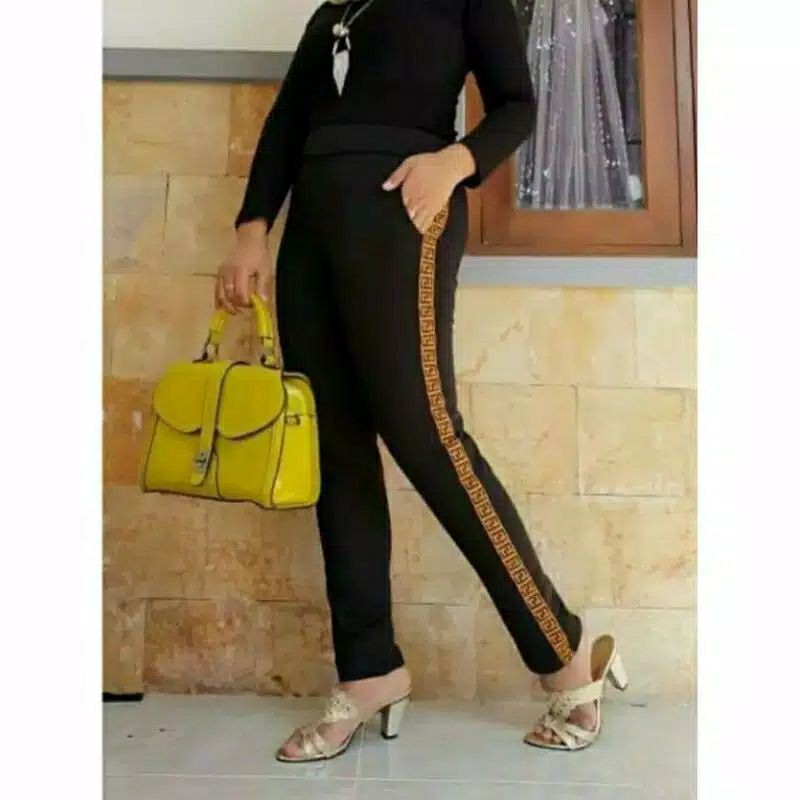 Celana Legging Wanita Jumbo