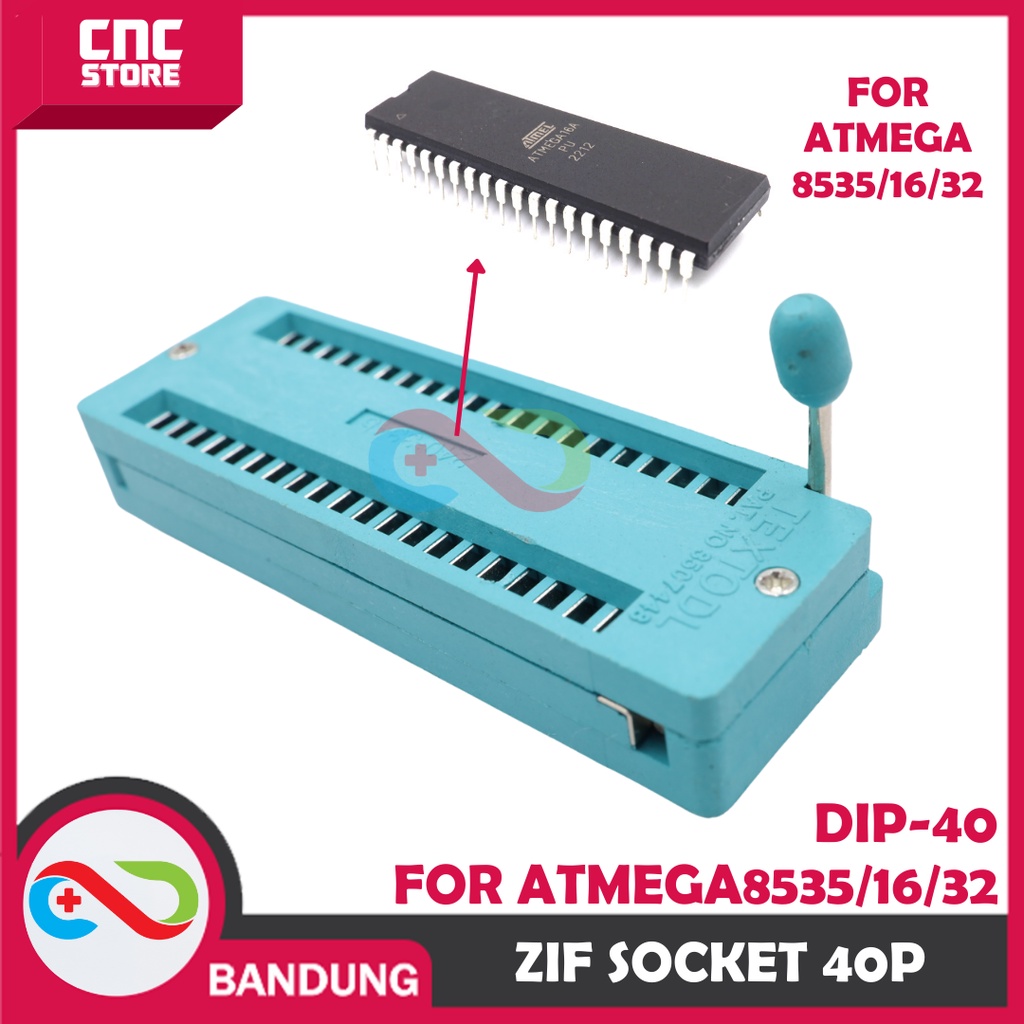 ZIF SOCKET SOKET DIP-40 DIP 40P 40 PIN IC UNIVERSAL