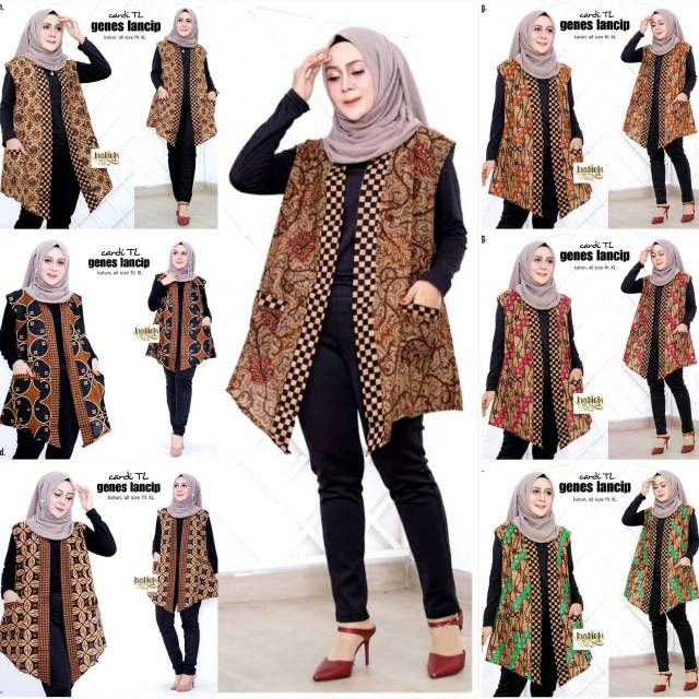 ROMPI BATIK - OUTER BATIK - CARDY BATIK NEW ORI PALING DI CARI