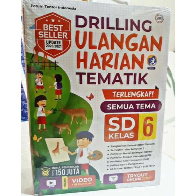 

BEST SELLER BUKU DRILLING ULANGAN HARIAN TEMATIK SD kelas 6