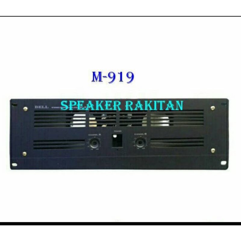 BOX POWER AMPLIFIER  BOX BELL M 919