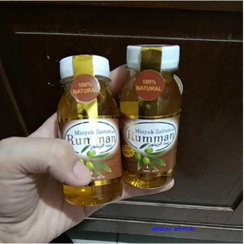 

Minyak Zaitun Olive Oil Extra Virgin Rumman 80 ml 80ml Mirip Le richie Bisa Diminum