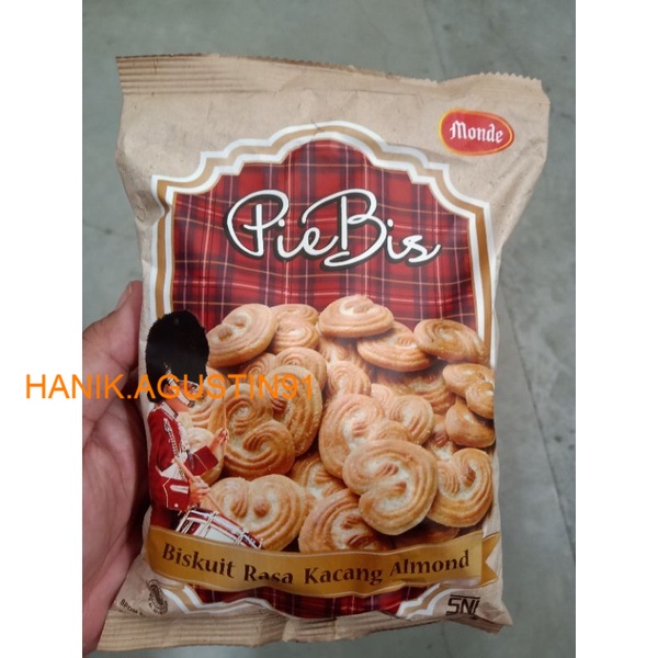 

Monde Pie Bis Biskuit Rasa Almond 190gr SS91