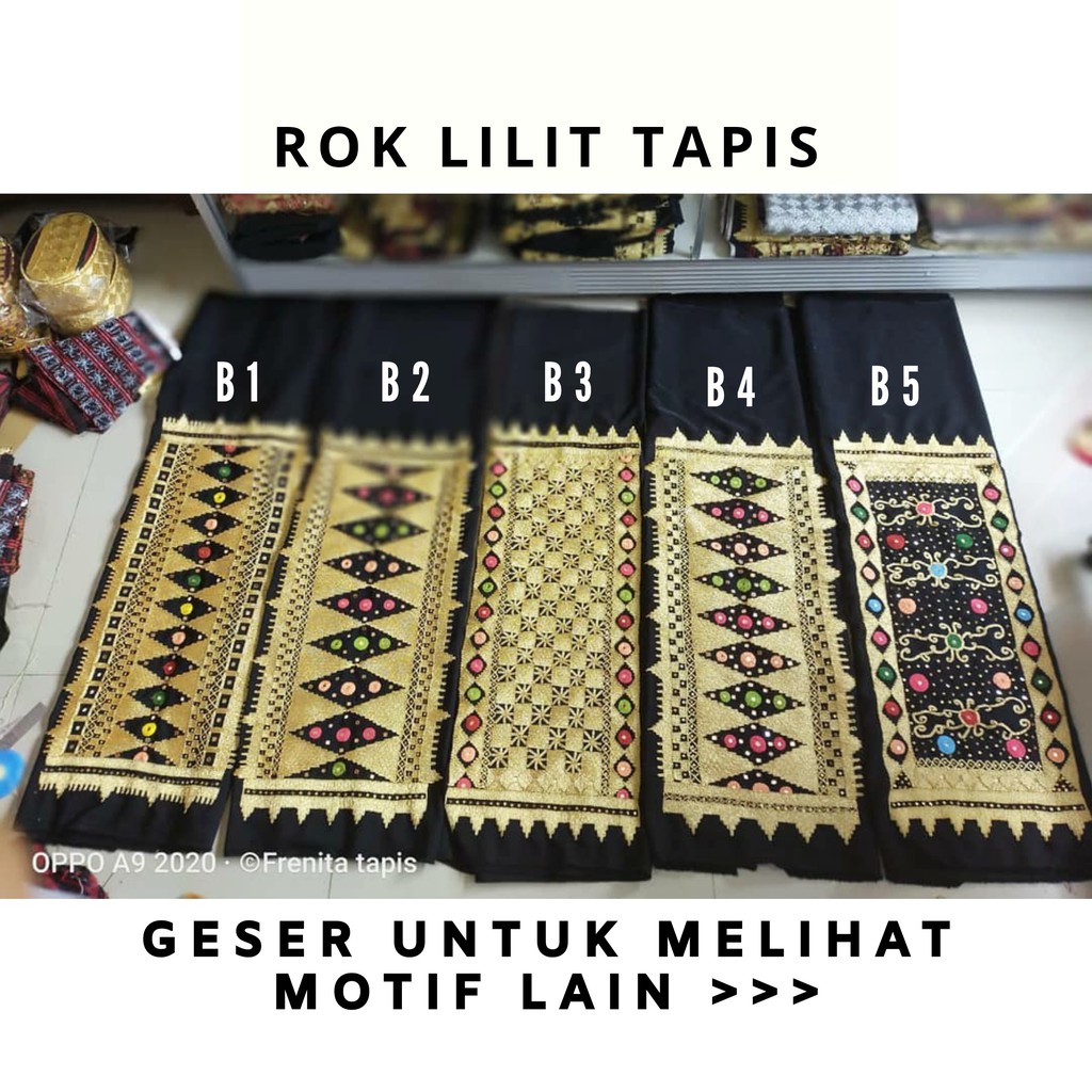 [BISA COD] Rok lilit tapis lampung