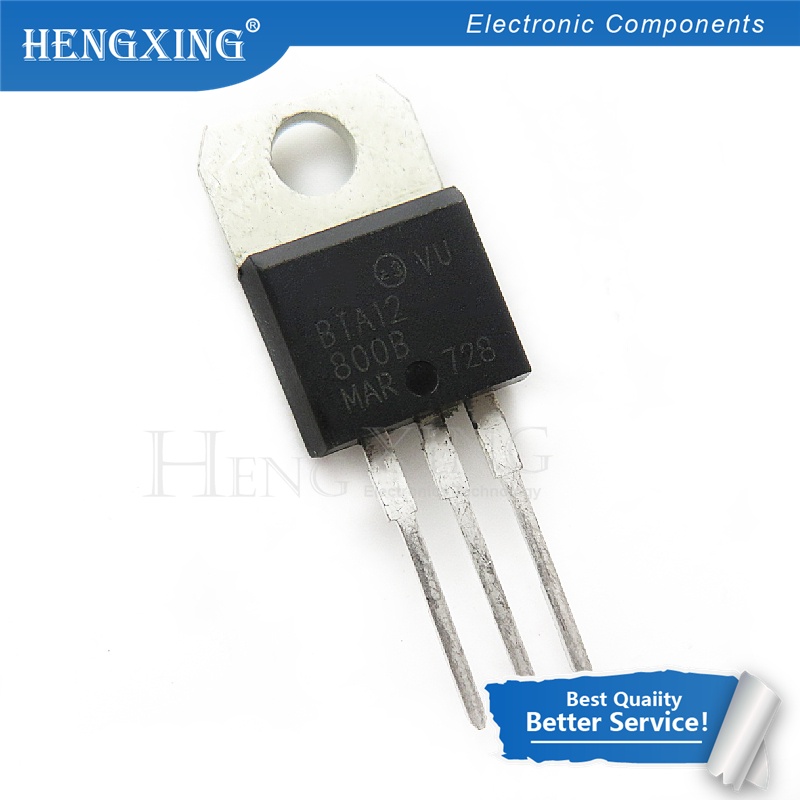 100pcs BTA12-800B BTA12-800 BTA12 12-800B TO-220