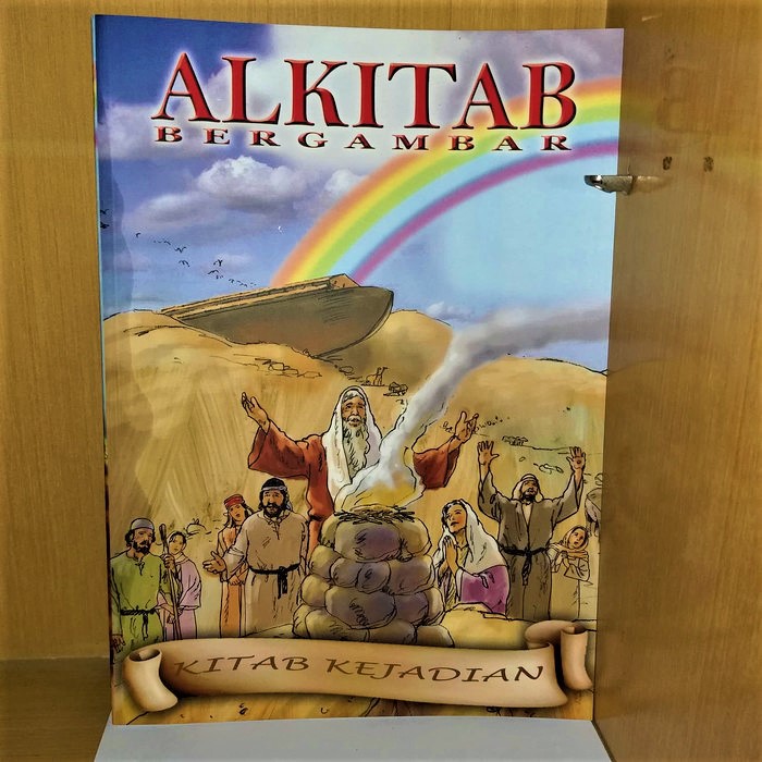 Alkitab Bergambar - Kitab Kejadian. Buku Cerita Komik Alkitab Kristen Anak Bergambar