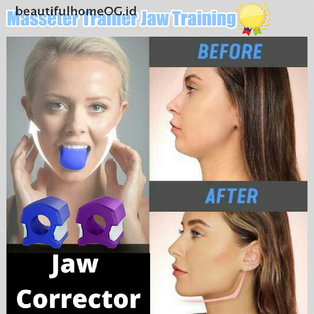 / Beautifulhomeog.id / Jawline Ball Alat Latihan Rahang / Rahang Leher / Wajah Untuk Fitness