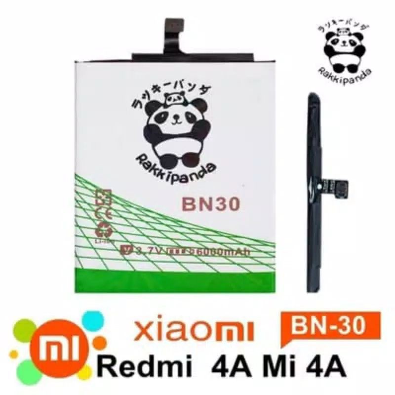 Rakkipanda Baterai Redmi 4A/BN30 double power