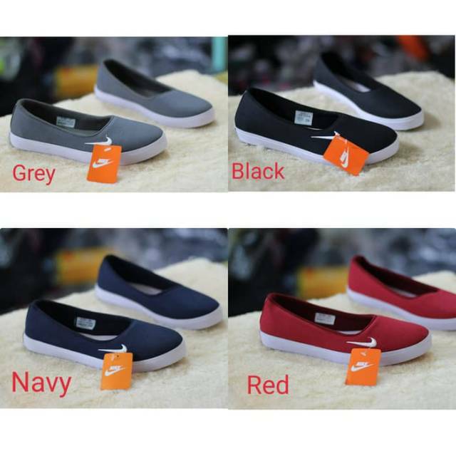 SEPATU WANITA SLIP ON 01 FOXING PUTIH/SEPATU HIJABERS/SEPATU SANTAI KERJA KULIAH