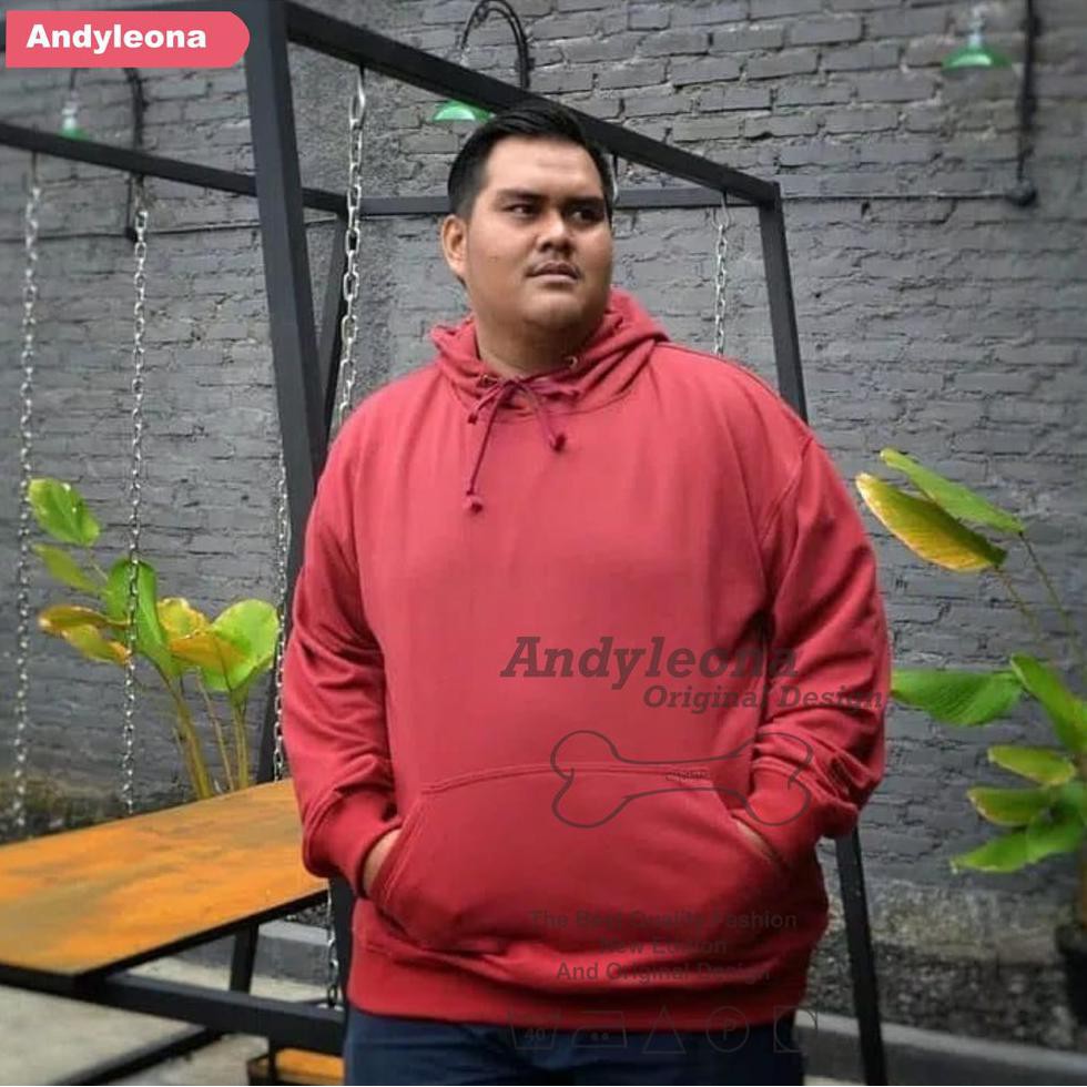 JAKET CEWEK Jaket Sweater Hoodie Polos Ukuran Jumbo Pria Wanita Size - S M L XL XXL XXXL XXXXL