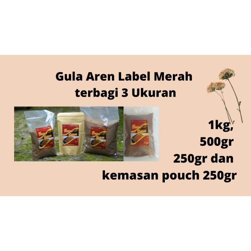 

ADY78 Bronsu Gula Semut Aren Organik Murni 100% 1kg Kering
