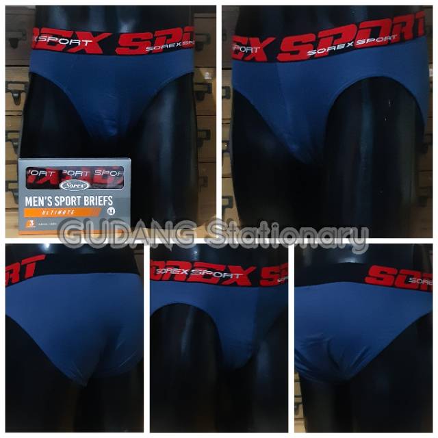 SOREX Sport Man Brief M3008 [ isi 3 pcs ]