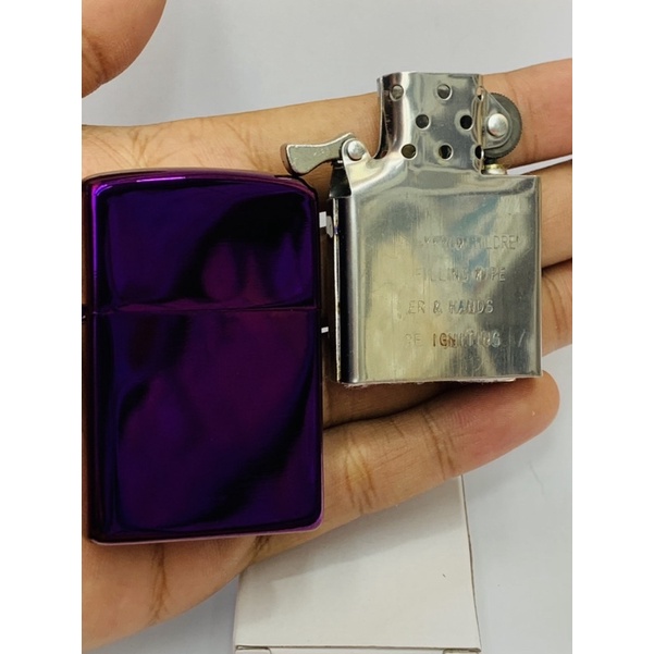 Korek Zippo Ungu Croum Korek Zippo Unik Dan Antik