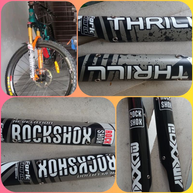 Fork Guard MTB Pelindung Shock Sepeda MTB